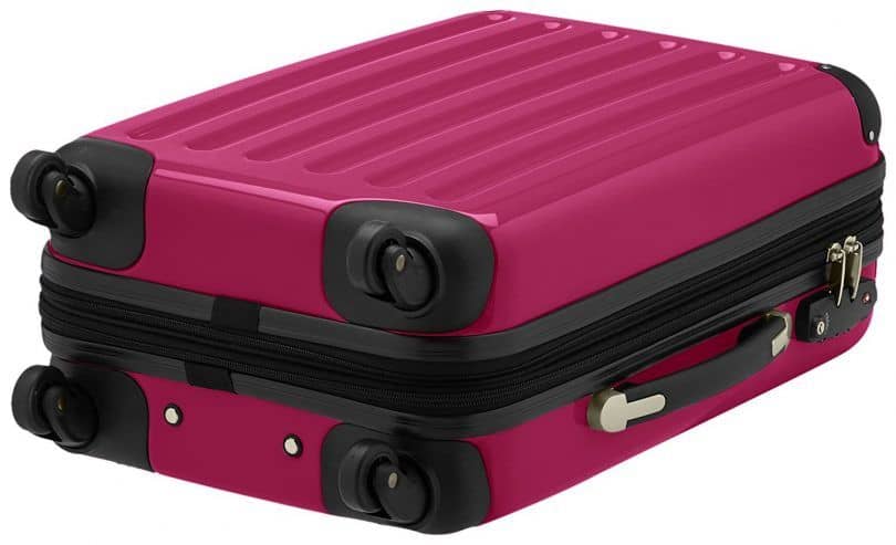 Hauptstadtkoffer Spree – Valise Soute Rigide Mat 75 Cm, 119 L, 4 Roues Doubles, Extensible, TSA, Or D'Automne