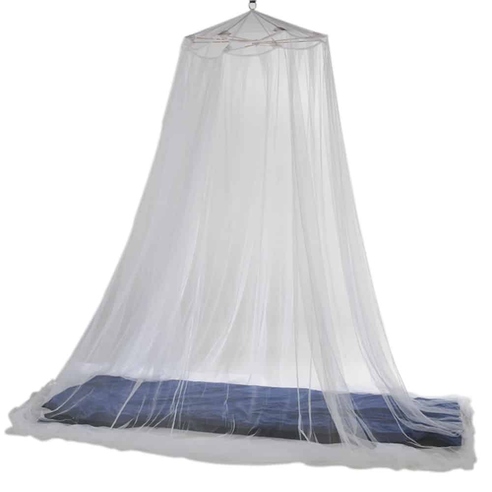 Twinkle Star Moustiquaire De Voyage Extra Large Pour Lit Double - Filet Anti-Moustiques Avec Crochet Autocollant Et Sac De Transport, Idéal Intérieur Extérieur